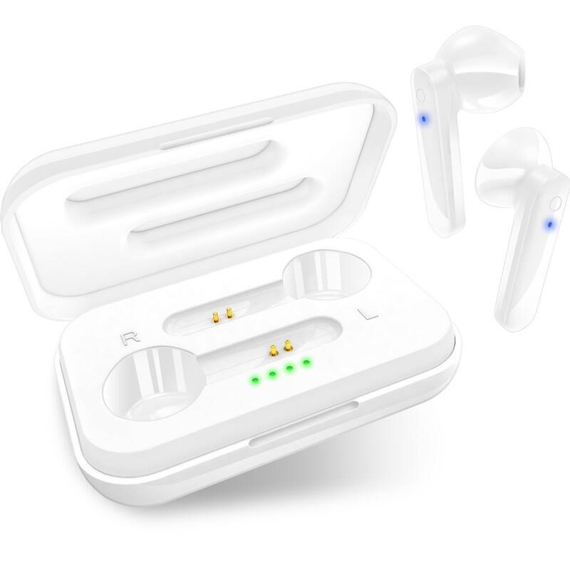 Slúchadlá Connect IT True Wireless SonicBass biela