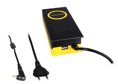Sieťový adaptér PATONA pre notebooky HP, 19,5 V, 4,7 A, 90 W, konektor 4x1, 7mm, výstup USB
