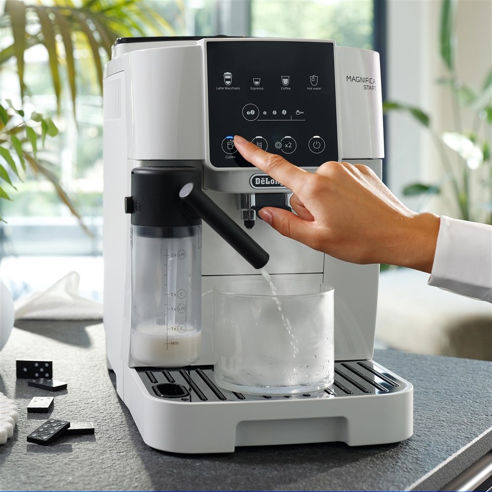 Automatický kávovar De'Longhi Magnifica Start ECAM 220.61W biely