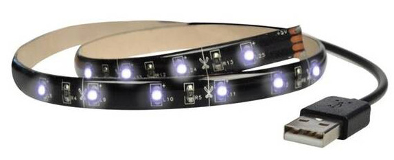 LED pásik Solight 100 cm, studená biela