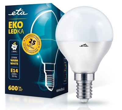 Žiarovka ETAG45W7WW01
