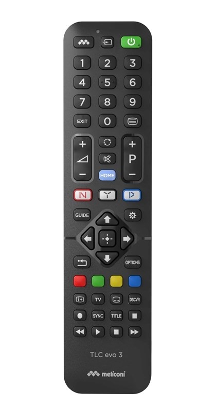 Diaľkový ovládač Meliconi TLC EVO 3 pre Sony čierny
