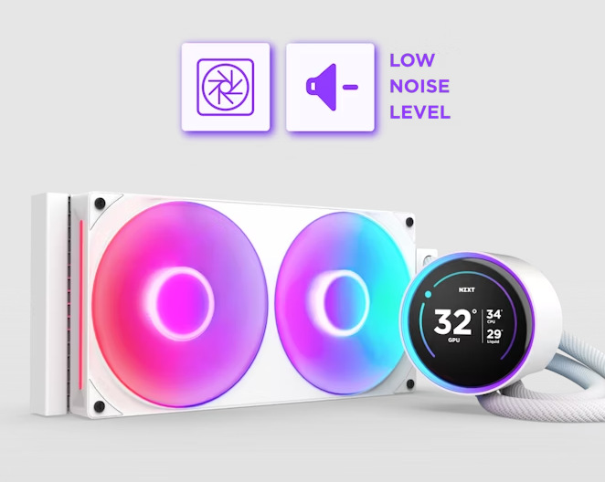 Vodný chladič NZXT Kraken Elite 280 RGB white Vodný chladič NZXT Kraken Elite 280 RGB white