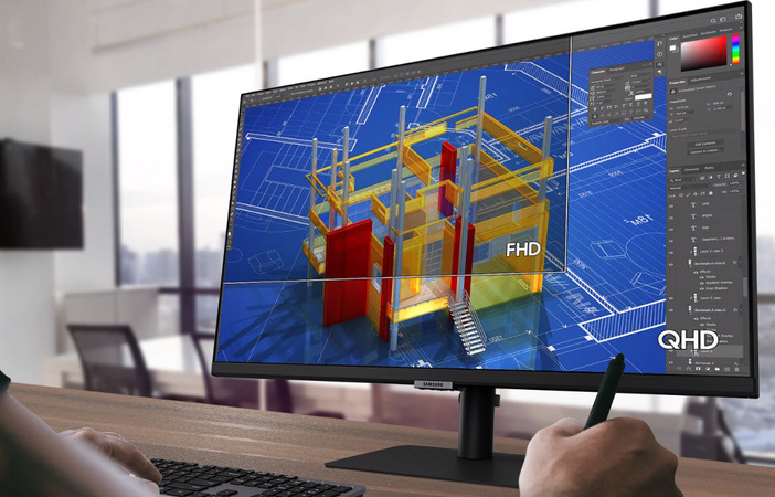 Monitor Samsung ViewFinity S60UA čierny