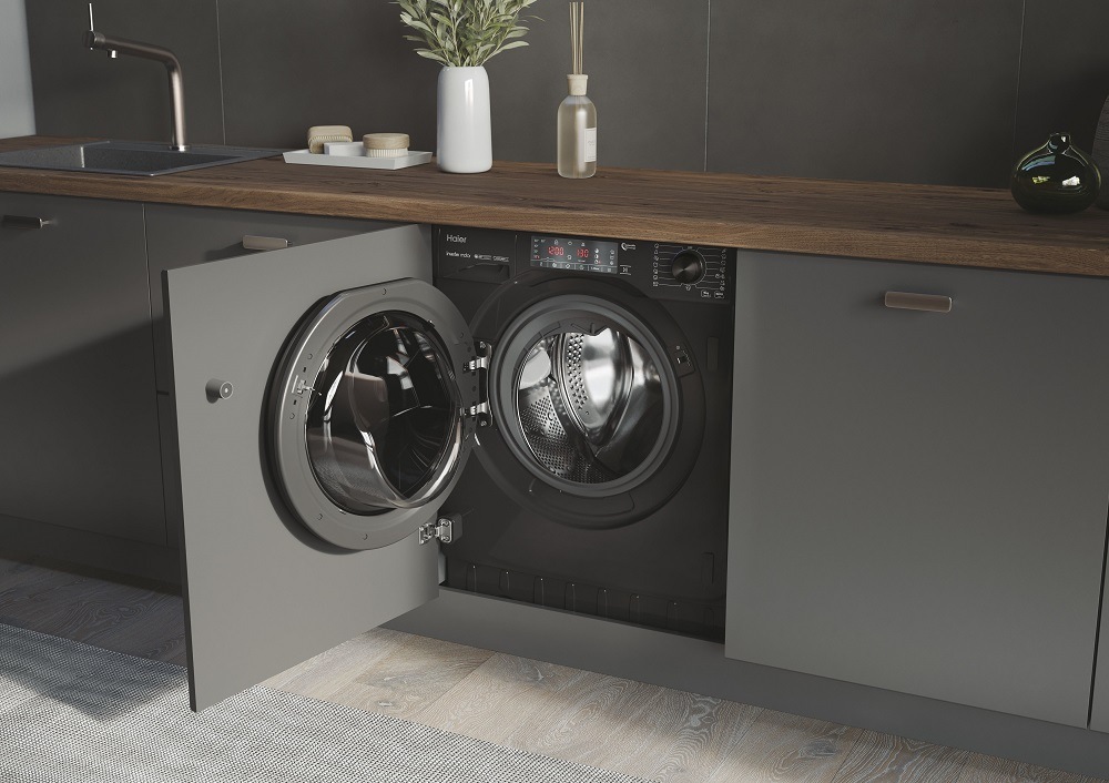 Vstavaná práčka Haier Series 4 HWQ90B416FWBB-S
