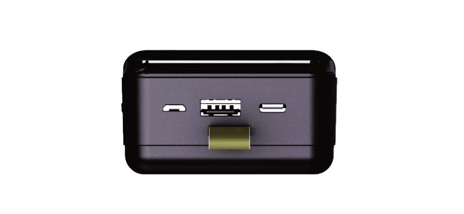 Powerbank C-Tech 30000 mAh, Li-Pol, 20W, USB-C/USB-A/micro USB čierny Powerbank C-Tech 30000 mAh, Li-Pol, 20W, USB-C/USB-A/micro USB čierny