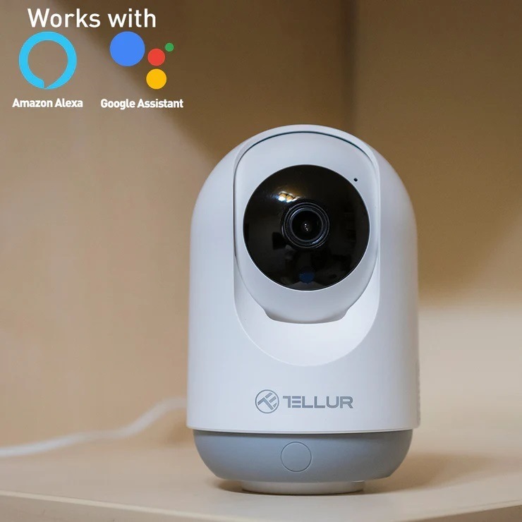 IP kamera Tellur WiFi Smart biela IP kamera Tellur WiFi Smart - biela