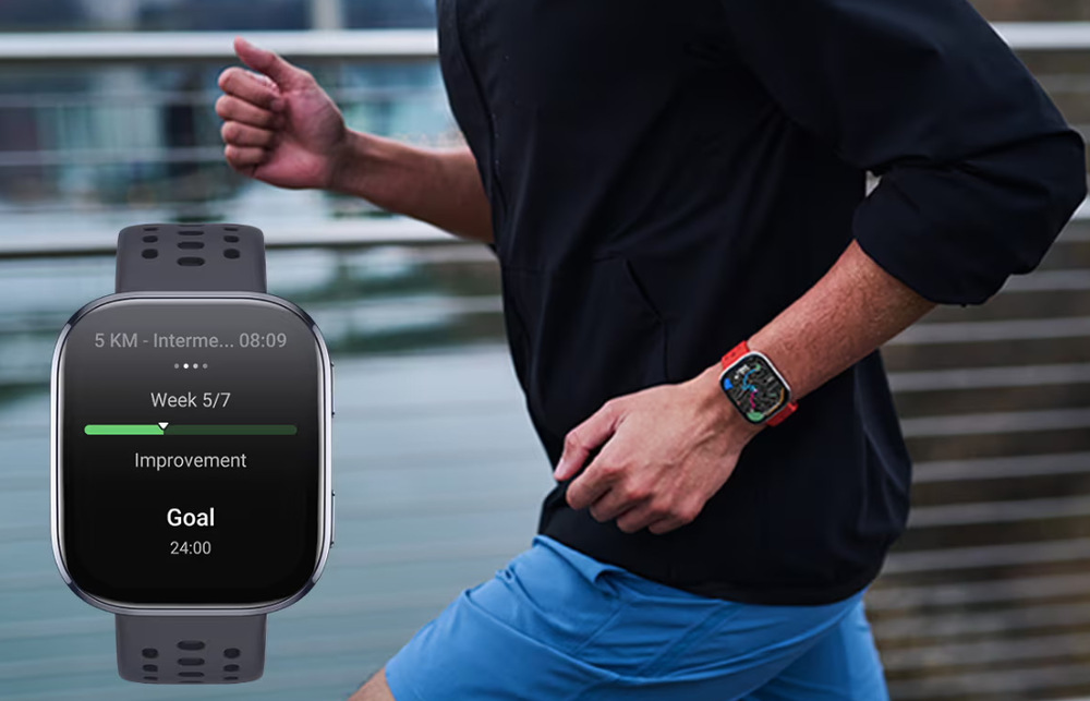 Inteligentné hodinky Amazfit Bip 6 čierne Inteligentné hodinky Amazfit Bip 6 čierne