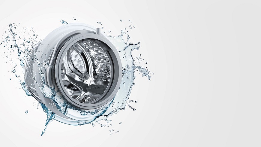 Vopred plnená práčka Hisense WF1Q8041BW, biela, Dokonale čistý bubon s programom Drum Clean