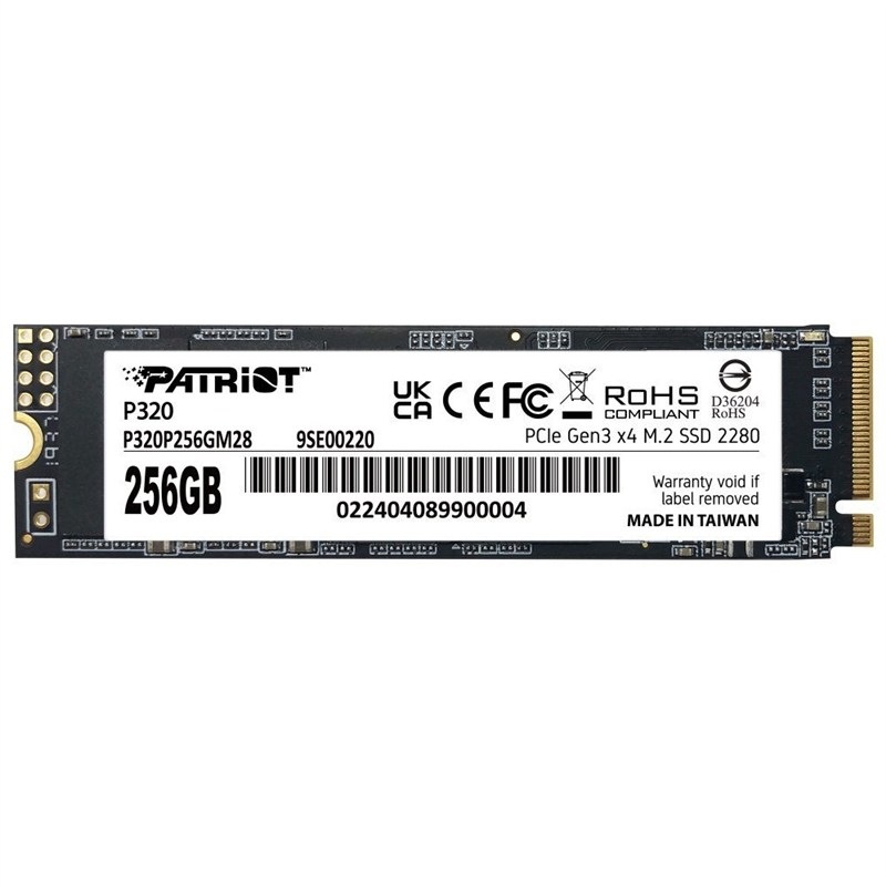 SSD Patriot P320 256GB NVMe