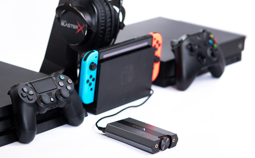 Zvuková karta Creative Sound Card Sound Blaster X G6 Creative Sound Card Sound Blaster X G6 zaujme univerzálnou kompatibilitou