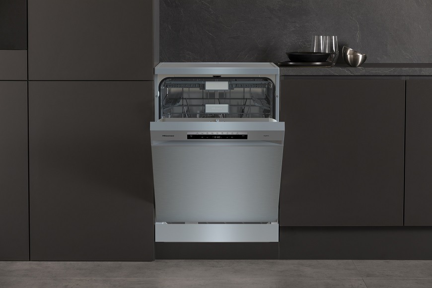 Umývačka riadu Hisense HS673A60X nerez Umývačka riadu Hisense HS673A60X, sivá