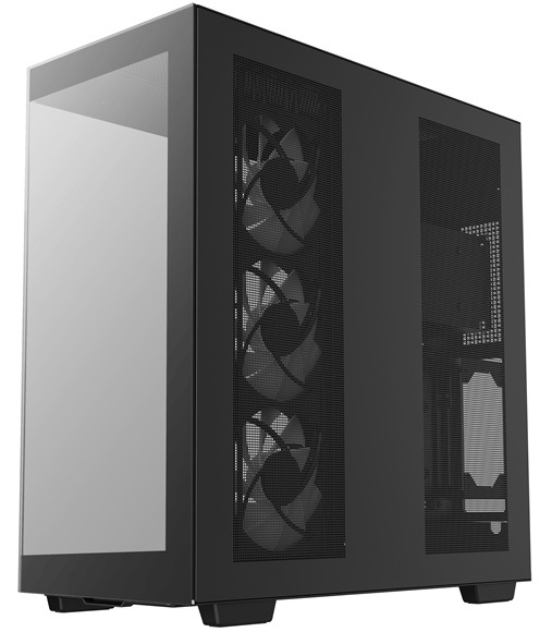 Case DeepCool CH780 ARGB biela Detail obrázku PC skrine.
