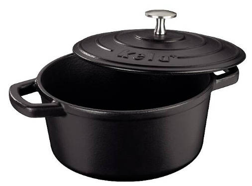 Pekáč Kela Calido KL-12470 čierny Calido 21 cm
