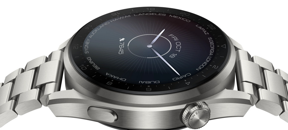Inteligentné hodinky Huawei Watch 3 Pro - Brown Leather