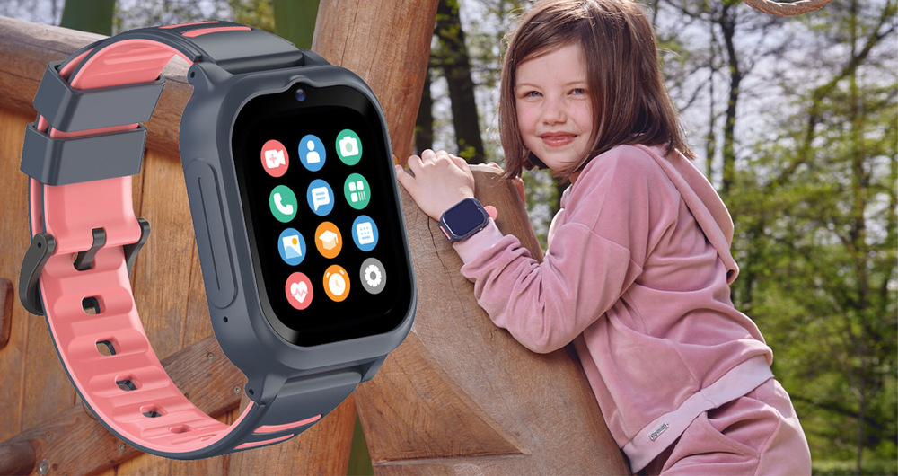 Inteligentné hodinky Forever Kids Look Me 2 KW-510 LTE čierne Inteligentné hodinky Forever Kids Look Me 2 KW-510 LTE čierne