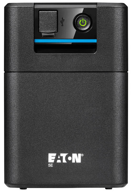 Záložný zdroj Eaton UPS 5E 900 USB IEC G2, Line-interaktívna, Tower, 900VA/480W, výstup 4x IEC C13, USB, bez ventilátora čierny