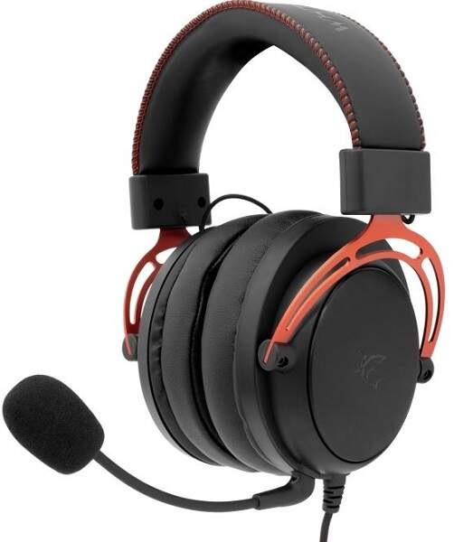 Headset White Shark GORILLA pro PC, PS4/PS5, Xbox, Mac čierny/červený Headset White Shark GORILLA pro PC, PS4/PS5, Xbox, Mac čierny/červený