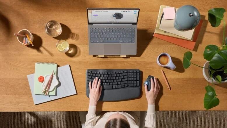 Myš Logitech ERGO M575S Wireless Trackball grafitová farba