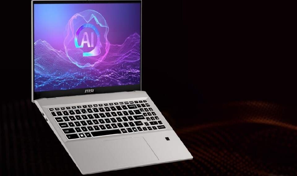 Notebook MSI Prestige A16 AI+ A3HMG-023CZ strieborný