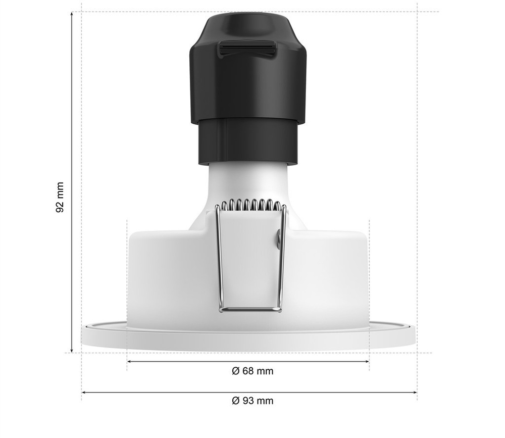 Vstavané svietidlo Philips Xamento Hue, 3x 4,2W + 3x GU10, White and Color Ambiance (3 ks) biele