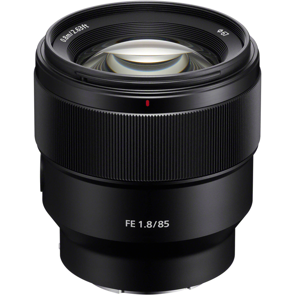 Objektív Sony FE 85 mm f/1.8 čierny