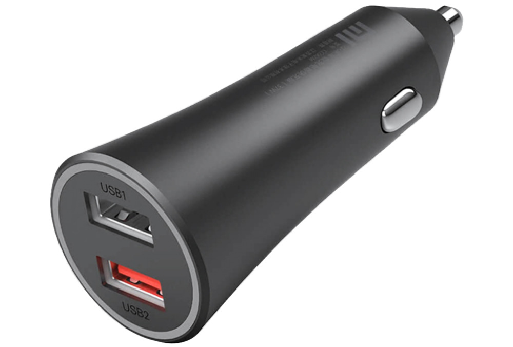 Adaptér do auta Xiaomi Mi 37W DualPort Car Charger čierny