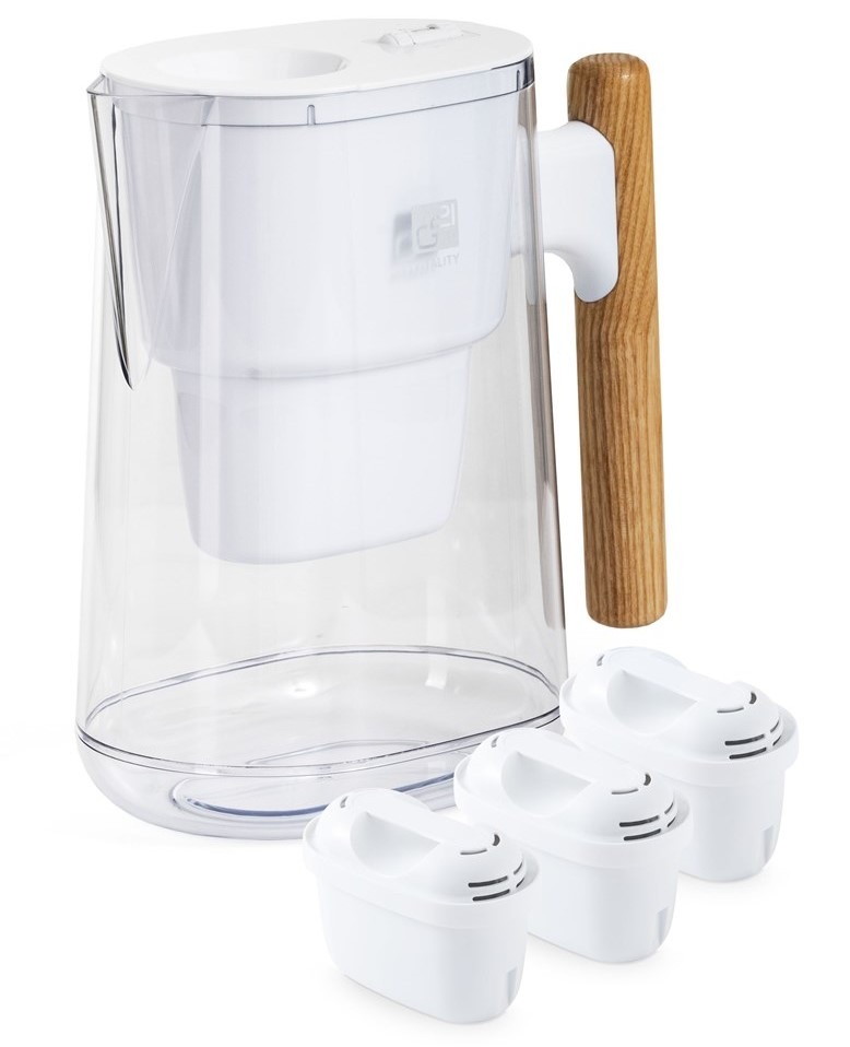 Filtrácia vody G21 FK-G21-B, 2,5 l biela Filtračná kanvica G21 FK-G21-B, 2,5 l