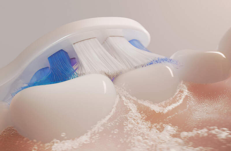 Náhradné hlavice Philips Sonicare Sensitive HX6056/87 (6 ks) biela