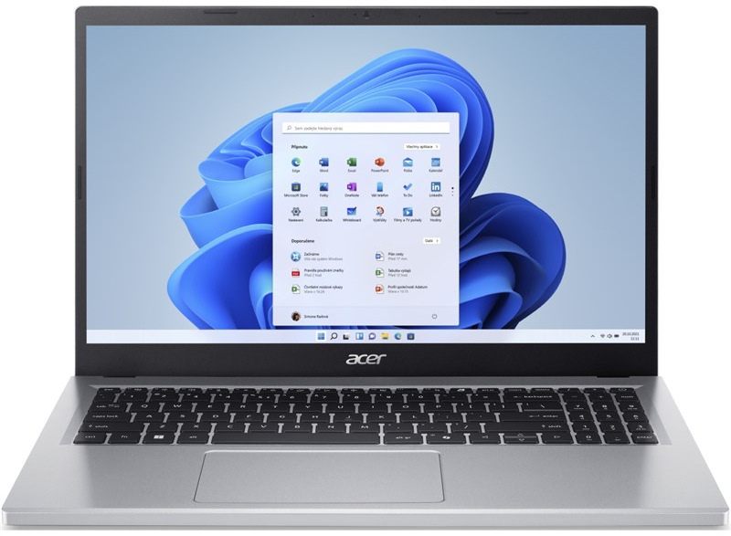 Acer Aspire Go 15 (AG15-32P-36QM), strieborná