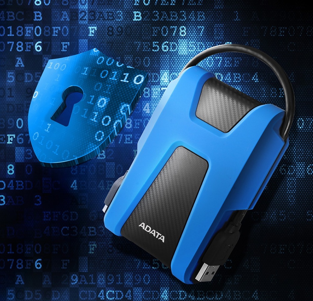 Externý pevný disk ADATA HD680 2TB čierny