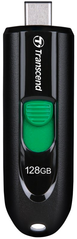 Flash USB Transcend JetFlash 790C 128 GB USB-C 3.2 Gen 1 - čierny