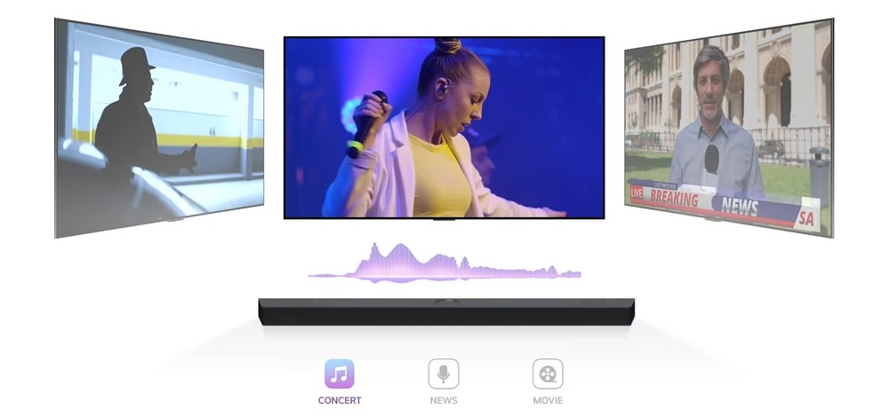 Soundbar LG S90TY čierny Soundbar LG S90TY čierny