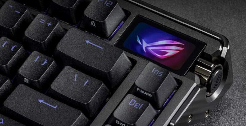 Klávesnica Asus ROG Azoth Extreme (ROG NX Snow / PBT) - US layout čierna