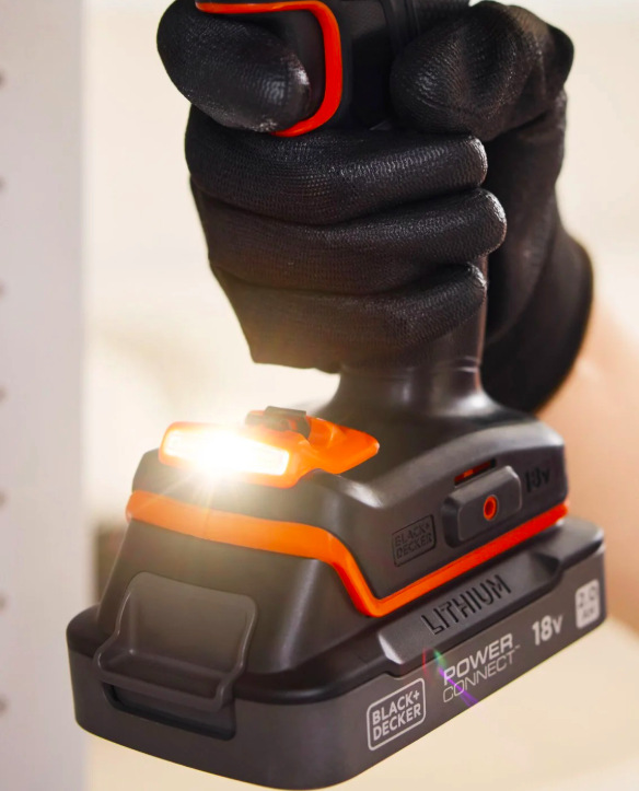 Aku vŕtačka Black-Decker BCD382D1XC-QW (s batériou)