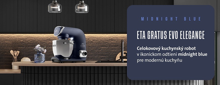 Kuchynský robot ETA Gratus EVO Elegance 1028 90125 modrý Kuchynský robot ETA Gratus EVO Elegance, modrá