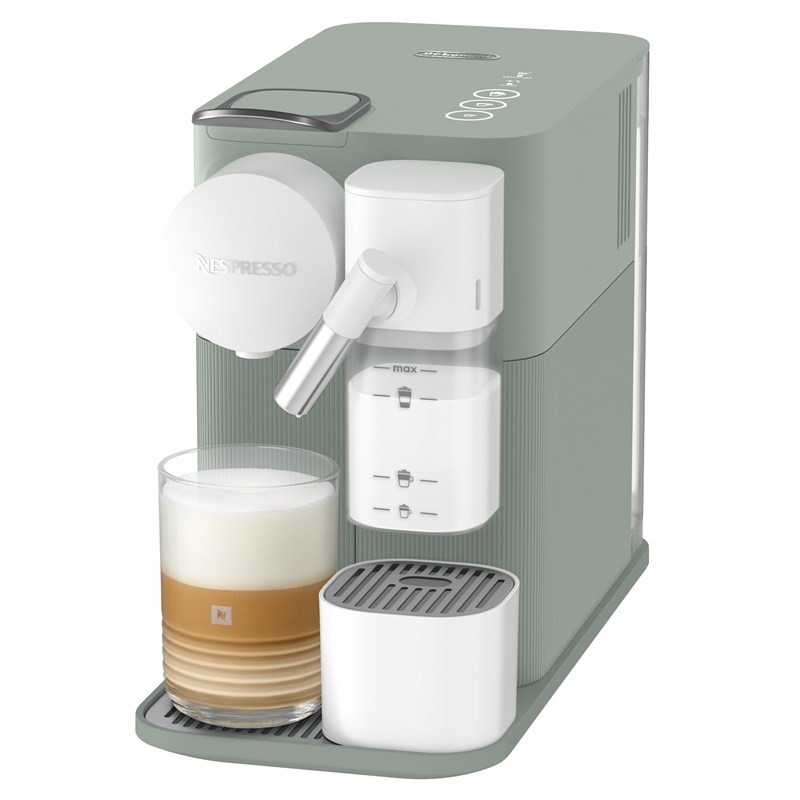 Kapsľový kávovar De'Longhi Nespresso Lattissima One EN510.GR slúži na prípravu espressa i mliečnych kávových nápojov