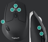Myš Logitech M720 Triathlon čierna Myš Logitech M720 Triathlon čierna