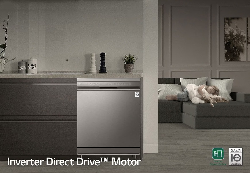 Umývačka riadu LG DF455HPS strieborná inverter_direct_drive