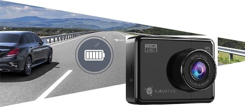 Autokamera NAVITEL R9 DUAL čierna