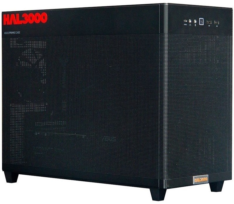 Herný počítač HAL3000 Alfa Gamer Micro AIO čierny