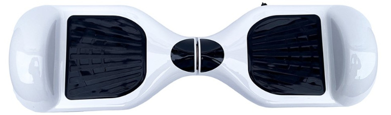 Hoverboard Kolonožka® Lite biely Hoverboard Kolonožka® Lite white z prednej strany