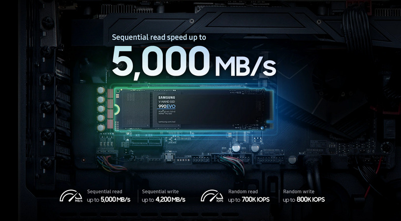 SSD Samsung 990 EVO 2TB