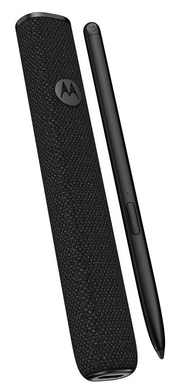 Stylus Motorola s nabíjacím puzdrom, čierna farba