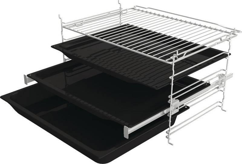 Rúra Gorenje Essential BPS6737E14BG PyroClean čierna/sklo