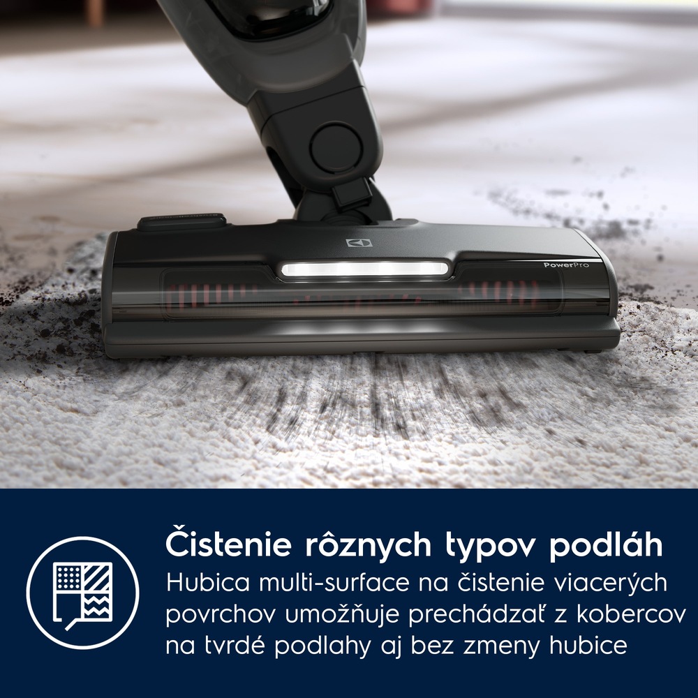 Tyčový vysávač Electrolux 500 Allergy ES52HB25SH Tyčový vysávač Electrolux 500 Allergy ES52HB25SH