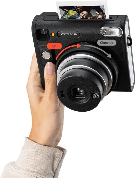 Instantný fotoaparát Fujifilm Instax SQ40 čierny Fujifilm Instax SQ40, čierna