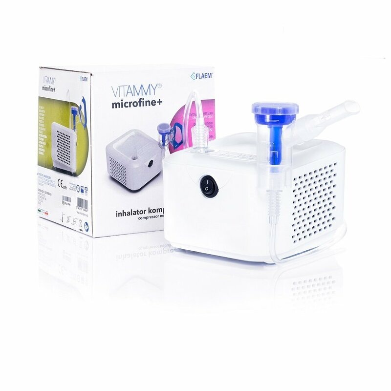 Inhalátor kompresorový VITAMMY MICROFINE+ biely