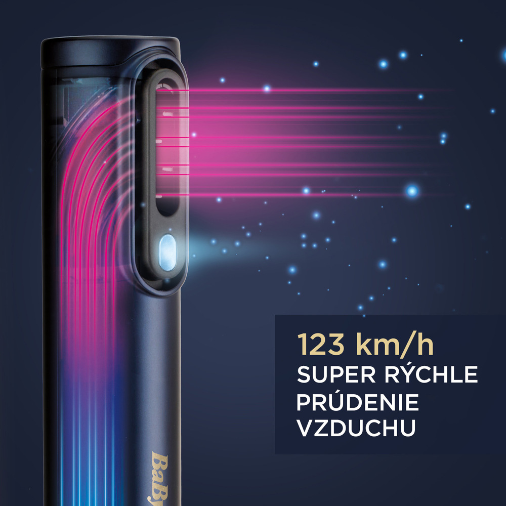 Kulma BaByliss Air Wand AS6550E modrá