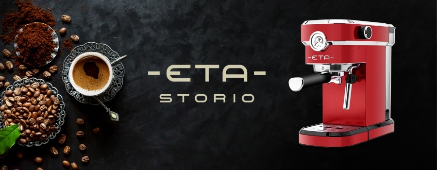Pákový kávovar ETA Storio 6181 90030 červený Pákový kávovar ETA Storio 6181 90030 červený